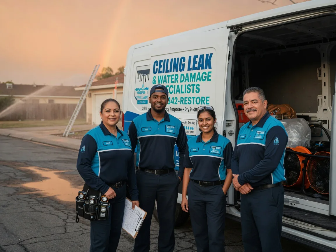 Ceiling Leak Cleanup company in Penitas, TX